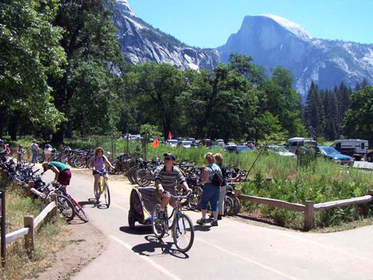 Bike Paths in Yosemite Valley, NPS