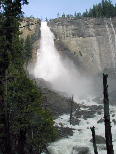 Yosemite national park nevada fall