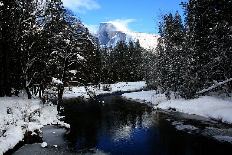 Half Dome From Sentinel Bridge, Mila Zinkova