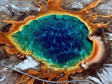 Grand Prismatic Hot Spring, Yellowstone National Park